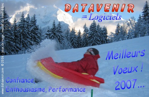 Datavenir - Meilleurs Voeux 2007 !