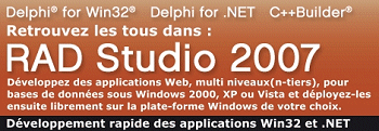 Delphi C++ RAD Studio 2007