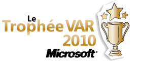 Trophée VAR 2010 Microsoft
