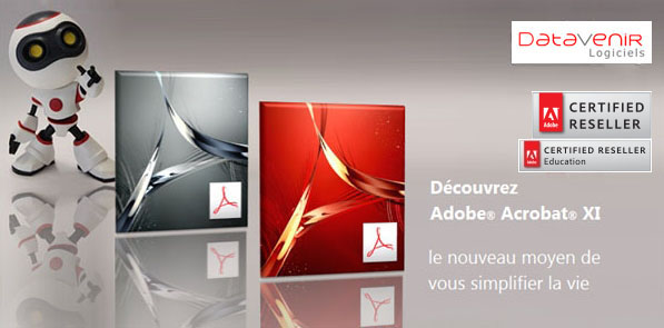 Acrobat Xi est disponible chez Datavenir
