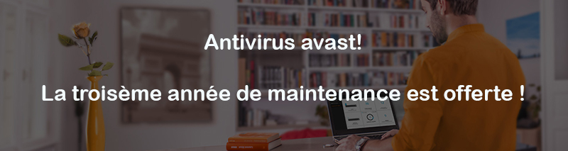 Obtenez la 3ème année de protection gratuitement