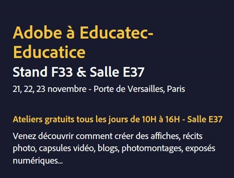 Datavenir - Adobe Educatice 2018